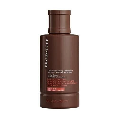 Prototype two in one hydrating shampoo and conditioner, 10 fl oz