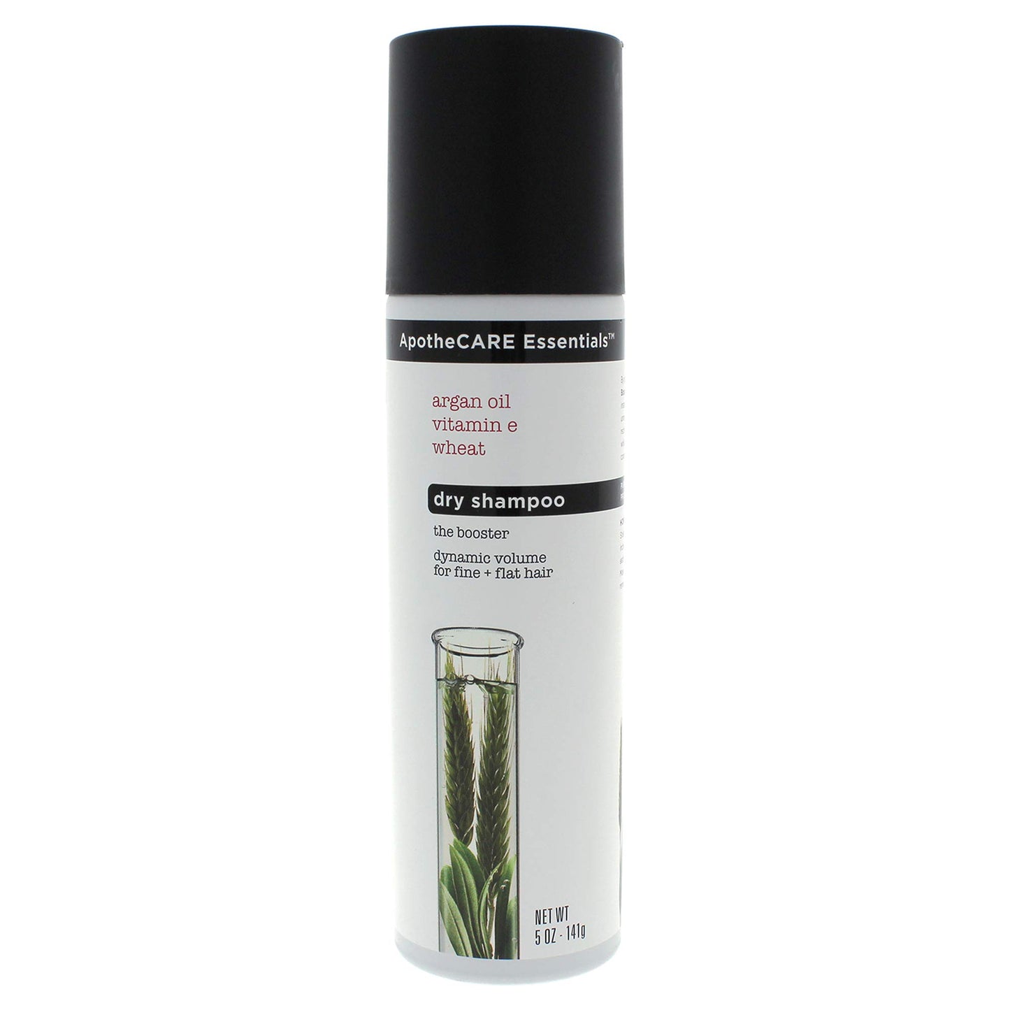 ApotheCARE Essentials The Booster Volumizing Dry Shampoo, Argan Oil, Vitamin E, Wheat, 5 oz