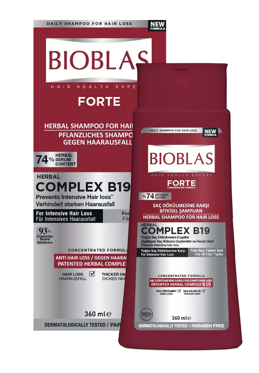 BIOBLAS FORTE HERBAL SHAMPOO FOR HAIR LOSS