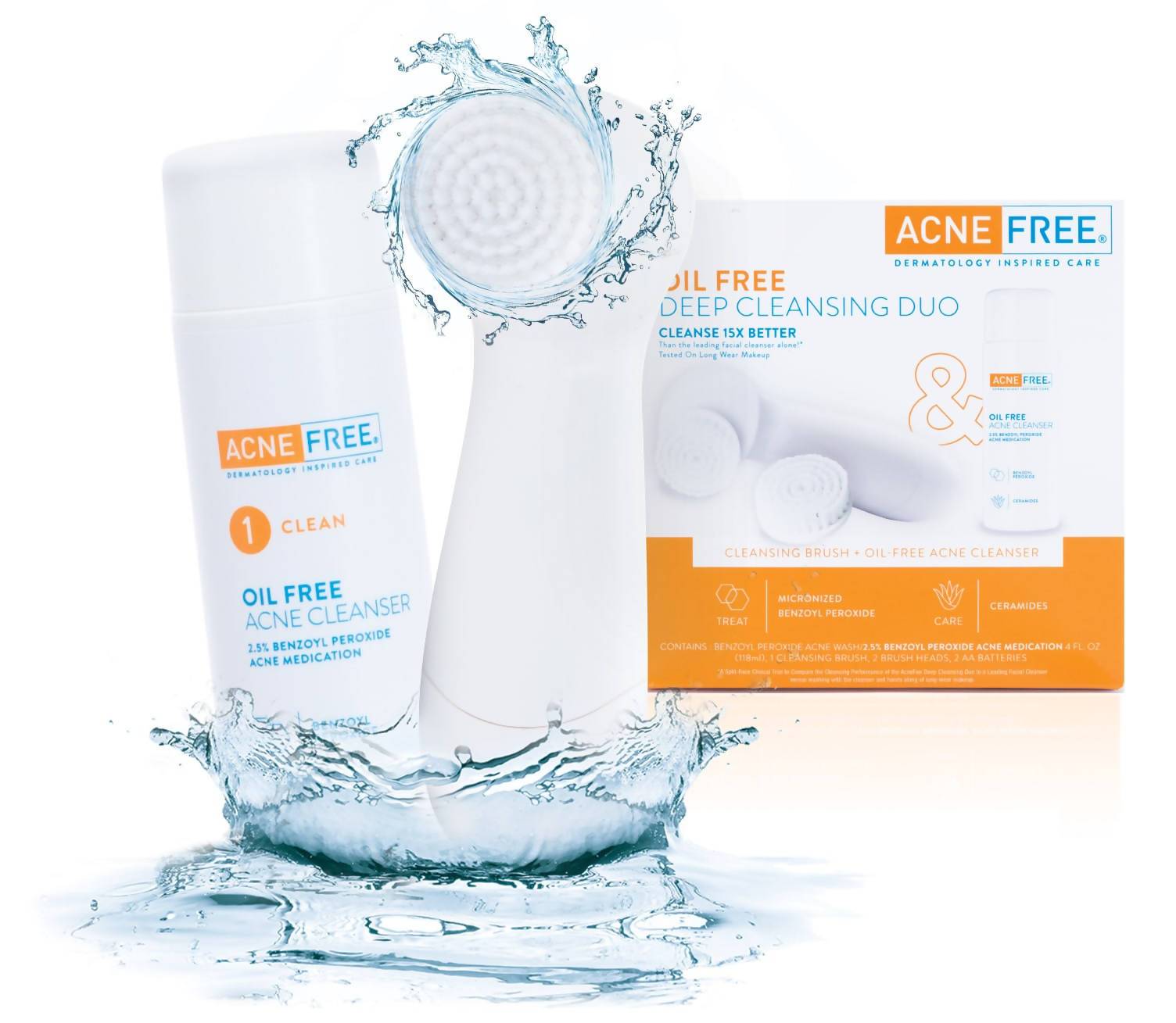 AcneFree Advanced Deep Cleansing Duo (2 pc kit) Minoustore
