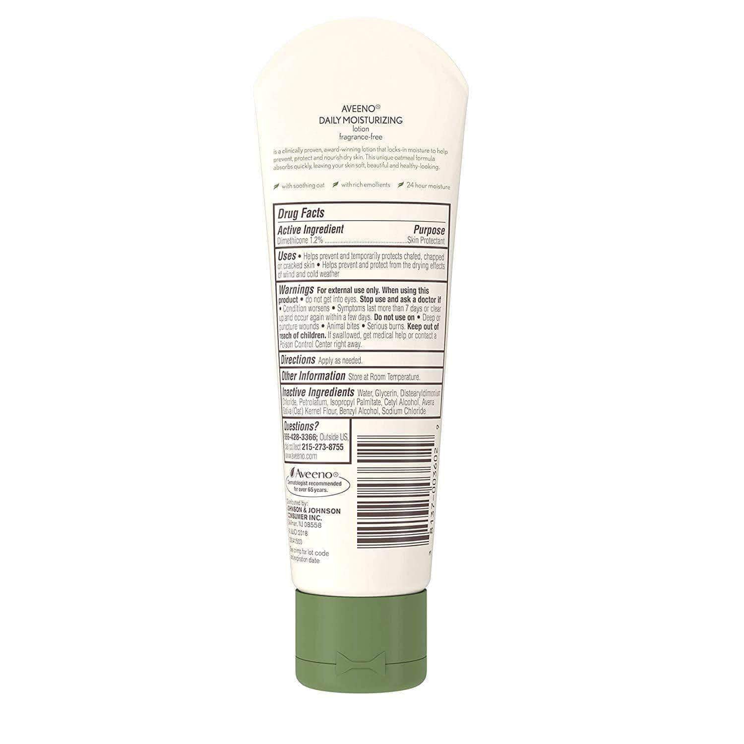 Aveeno Daily Moisturizing Body Lotion Minoustore
