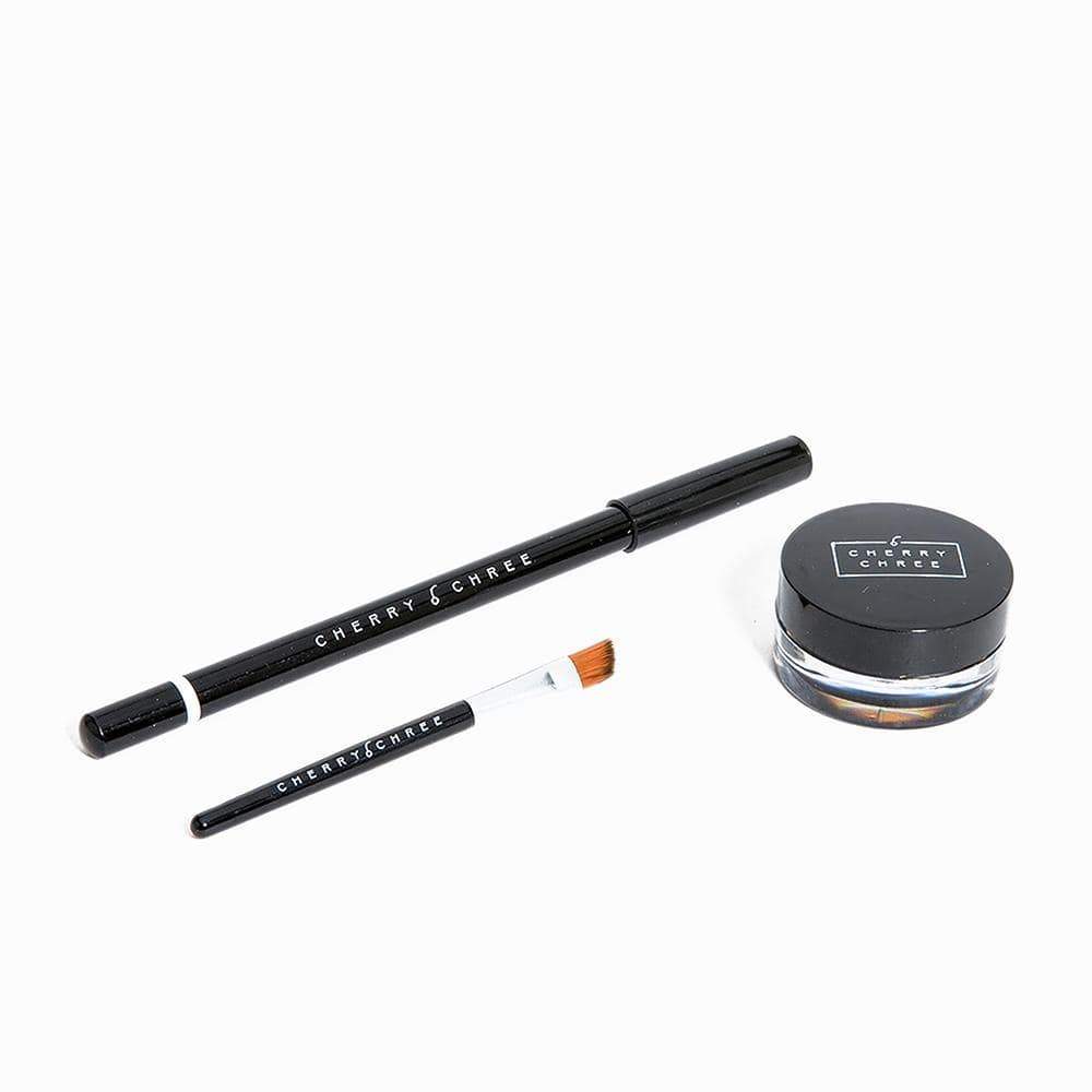 CHERRY CHREE CREAMY GEL BLACK EYELINER KIT Minoustore