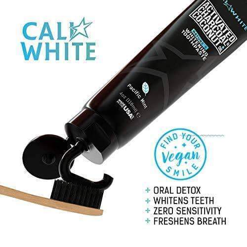 Cali White TEETH WHITENING TOOTHPASTE, MADE IN USA Minoustore