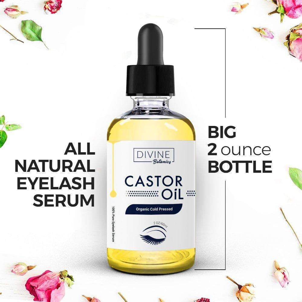 Castor Oil 100% Pure USDA Organic Set of 10 Brushes Minoustore