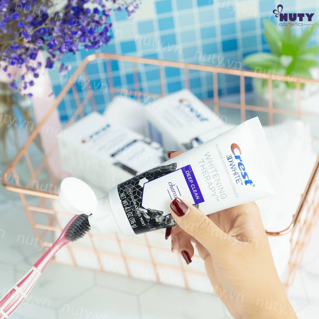 Crest Toothpaste Whitening Therapy Charcoal Minoustore