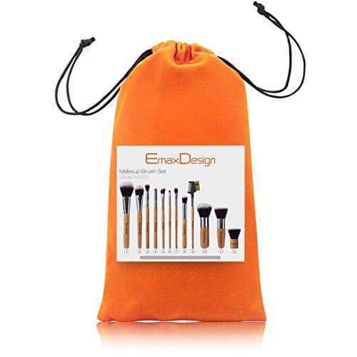 EmaxDesign 12 Pieces Makeup Brush Set Professional Minoustore