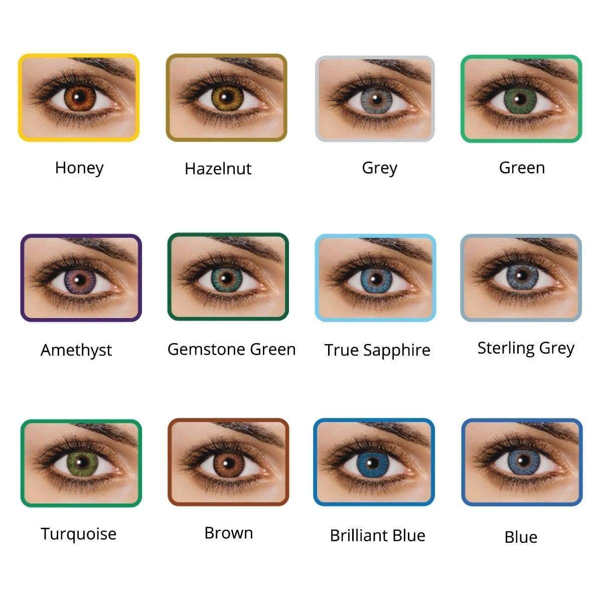 Freshlook Colorblends Contacts Cosmetic Lens Minoustore