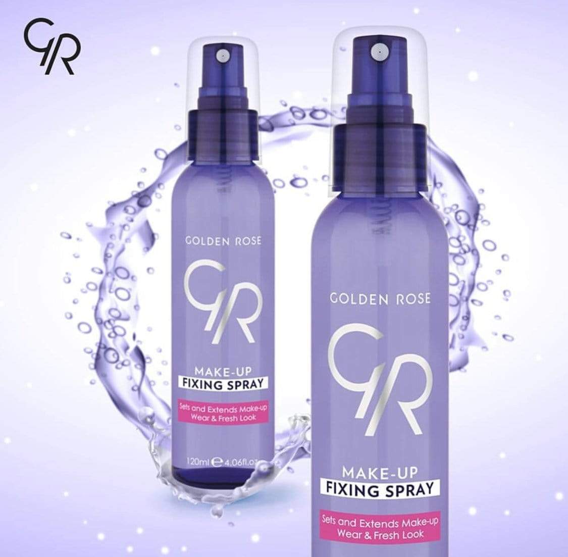 Golden rose makeup fixing spray Minoustore