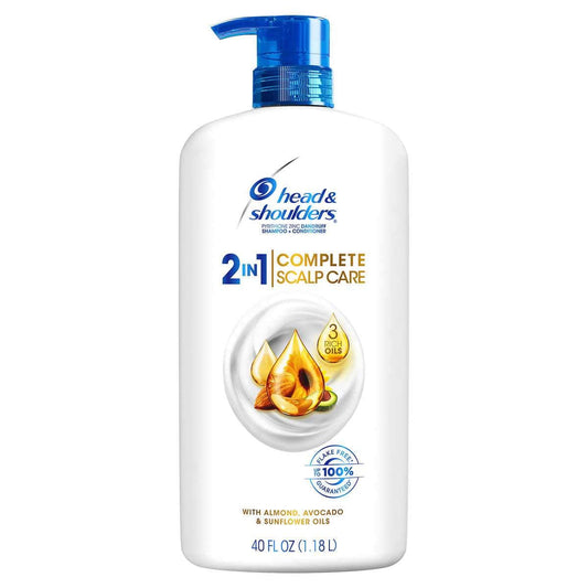 Head & Shoulders 2-in-1 Complete Scalp Care, 40 fl oz Minoustore