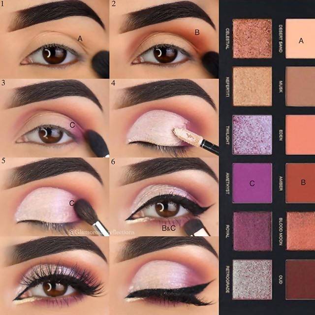 Huda Beauty Desert Dusk Eyeshadow Palette Minoustore