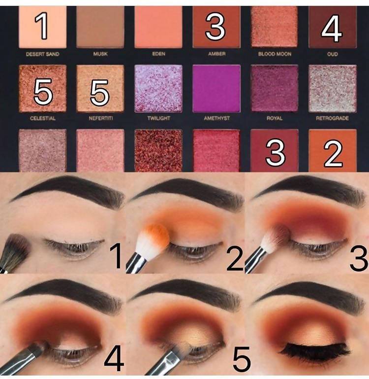 Huda Beauty Desert Dusk Eyeshadow Palette Minoustore