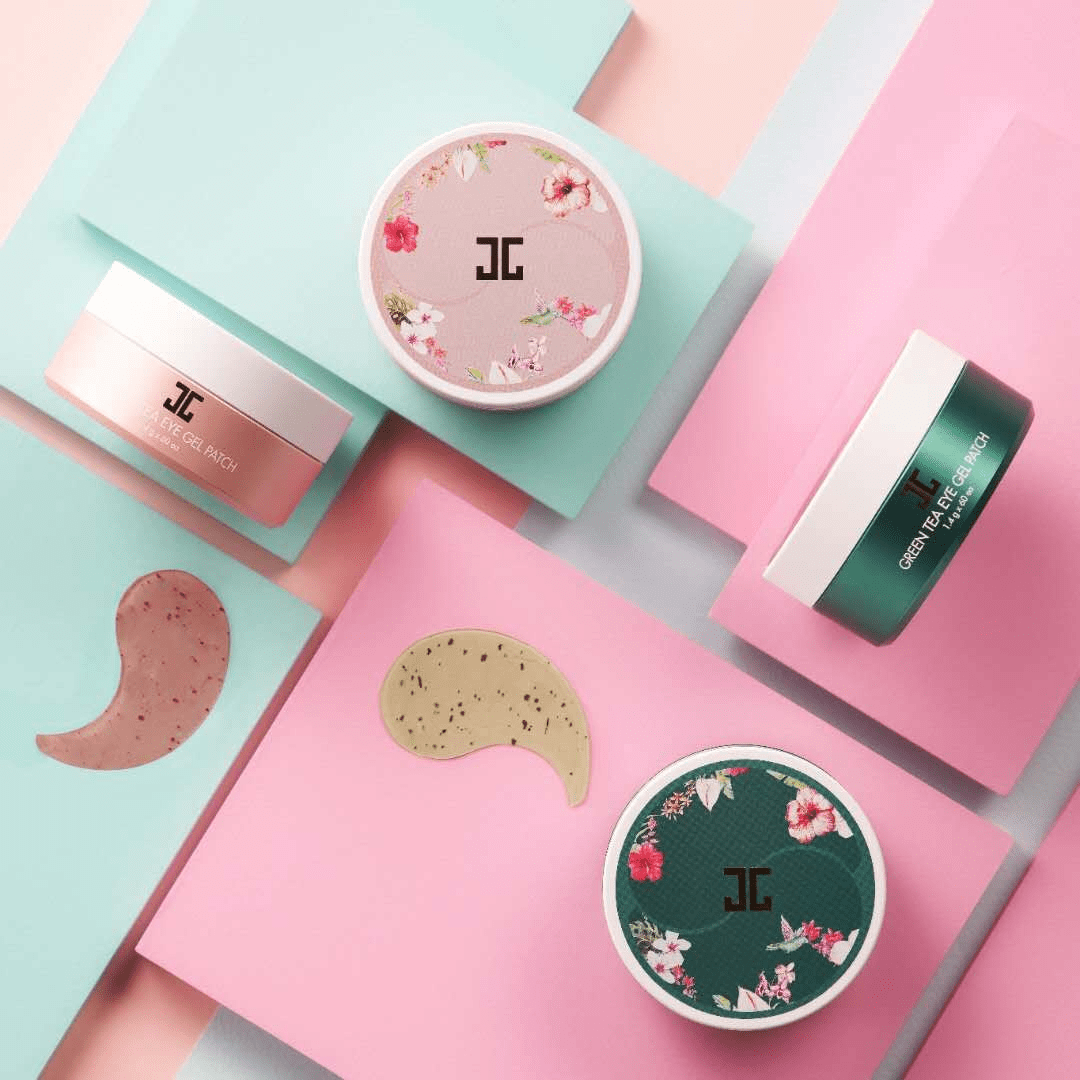 JAYJUN Green Tea Eye Gel Patch, Dark Circle 60 pcs Minoustore