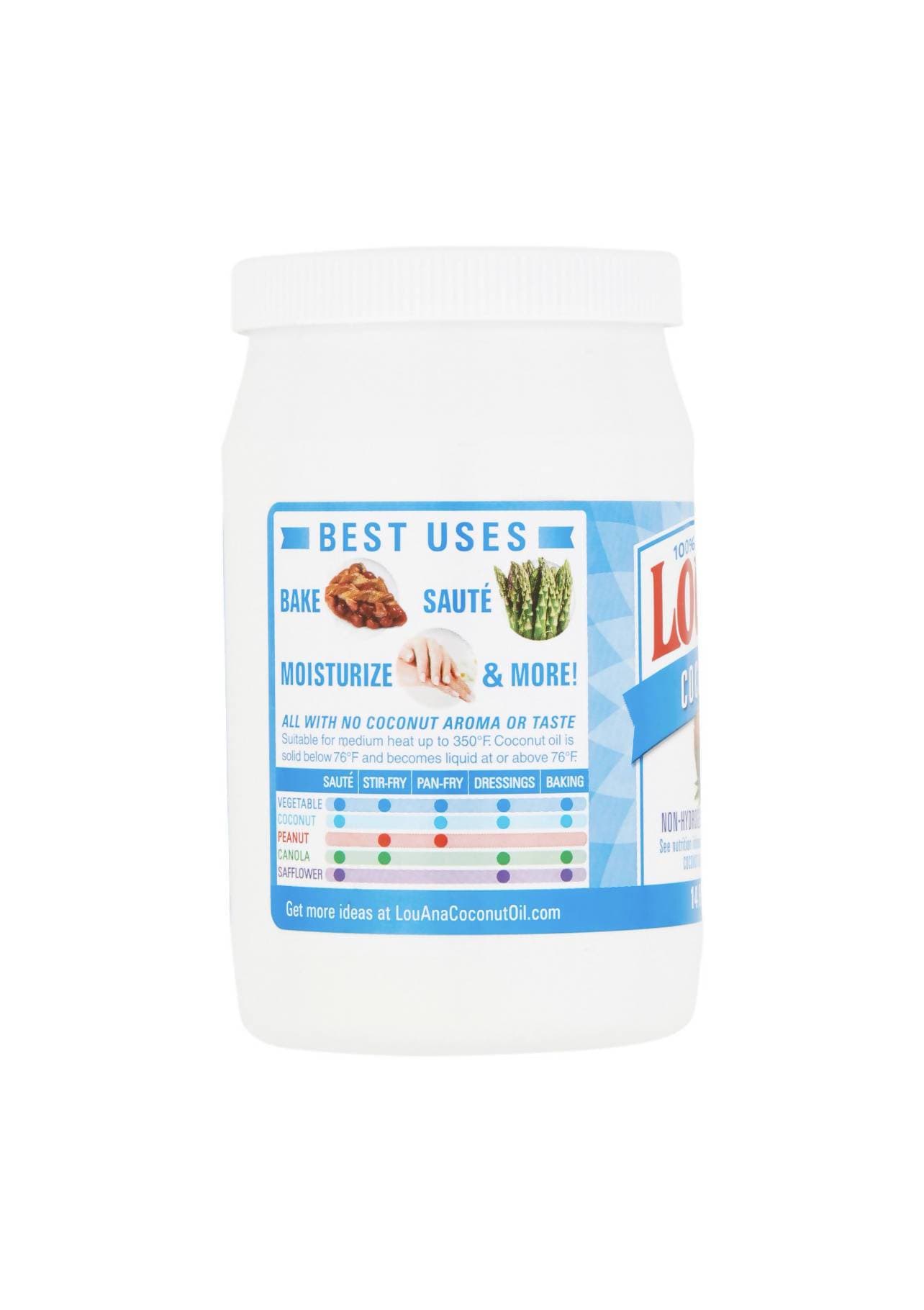 LouAna 100% Pure Coconut Oil, 887 ml Minoustore