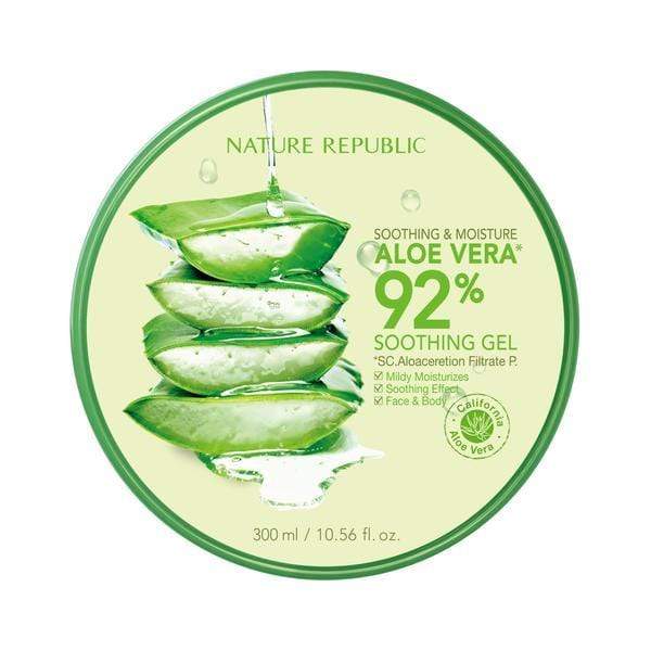 NATURE REPUBLIC ALOE VERA 92% SOOTHING GEL Minoustore