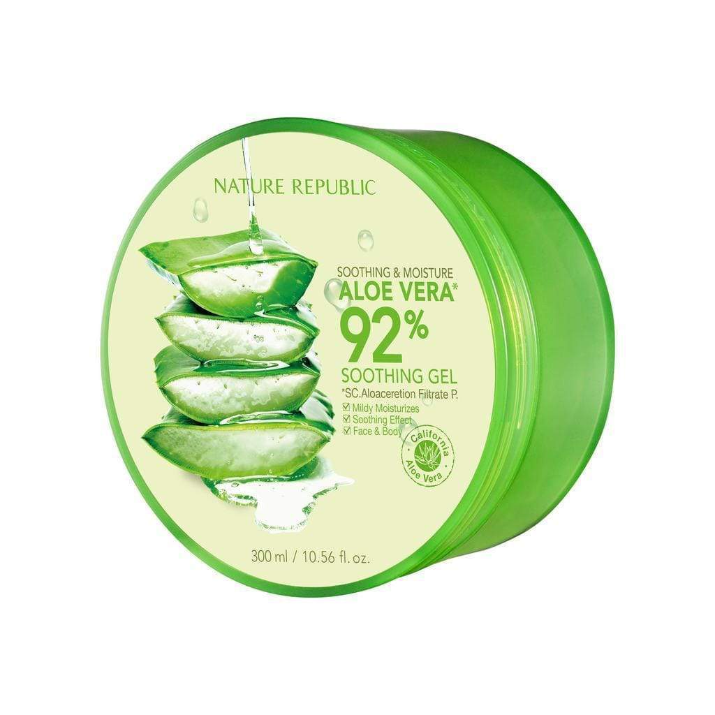 NATURE REPUBLIC ALOE VERA 92% SOOTHING GEL Minoustore