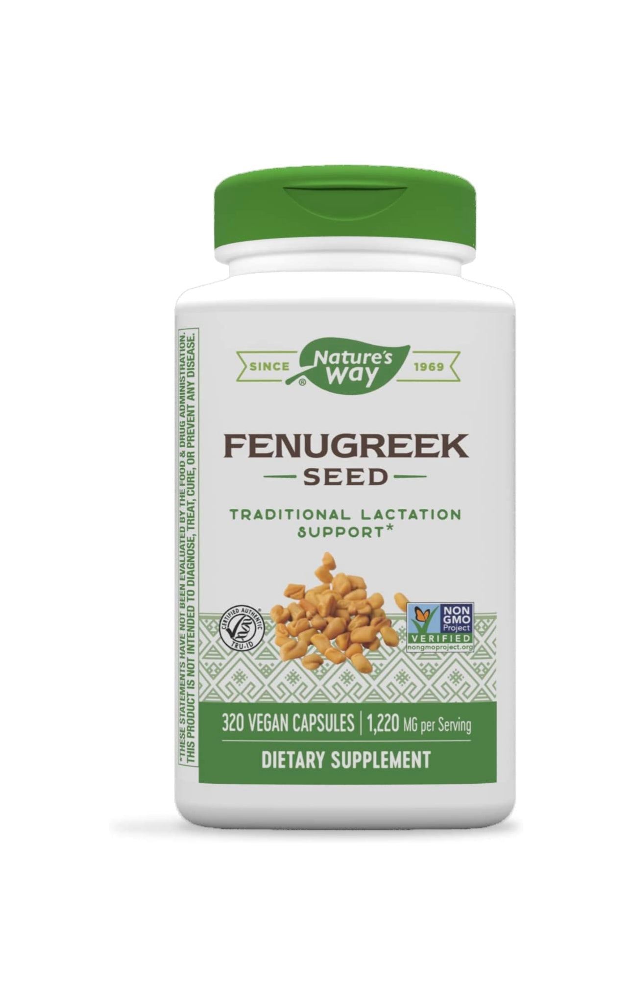 Nature's Way Fenugreek Seed 320 Capsules Minoustore