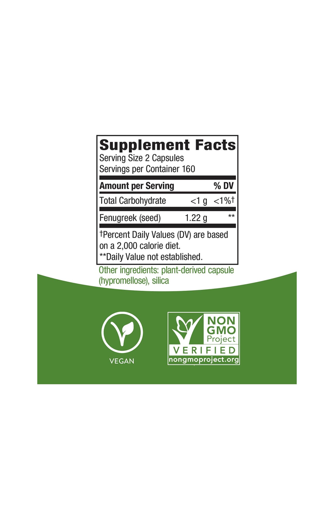 Nature's Way Fenugreek Seed 320 Capsules Minoustore