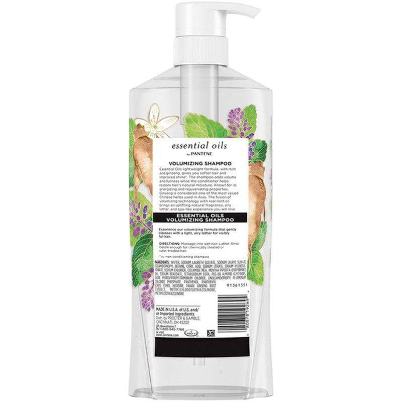 Pantene Essential Oils Shampoo, Volumizing Minoustore