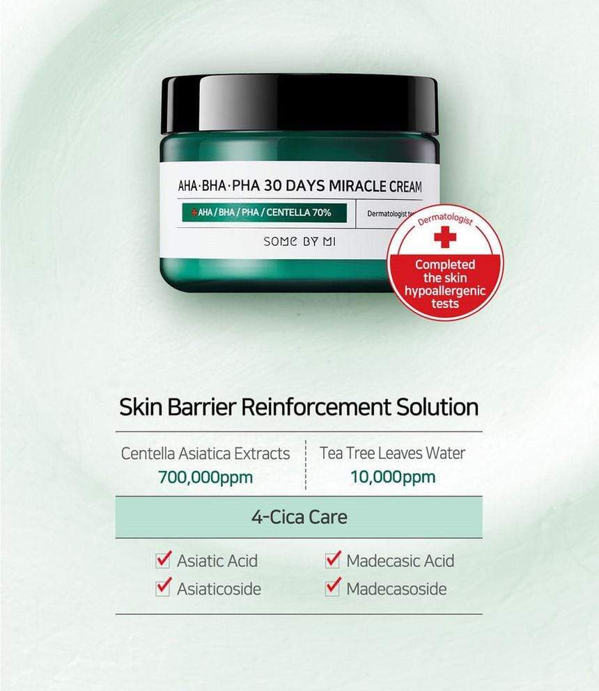 SOME BY MI - AHA, BHA, PHA 30 Days Miracle Cream 50ml Minoustore