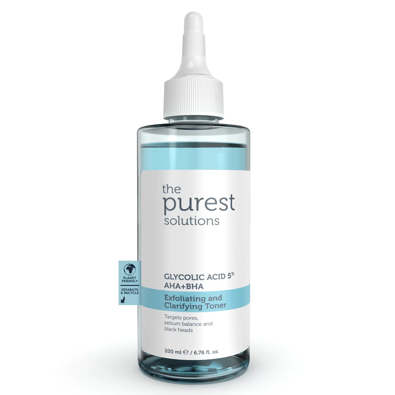 The Purest Solutions 5% AHA + BHA Exfoliating and Clarifying Toner Minoustore