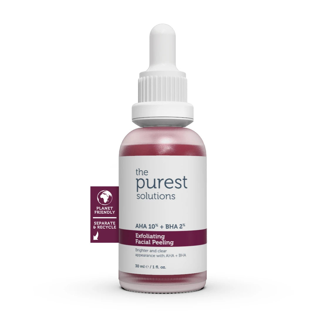 The Purest Solutions AHA 10% + BHA 2% Peeling Solution Minoustore