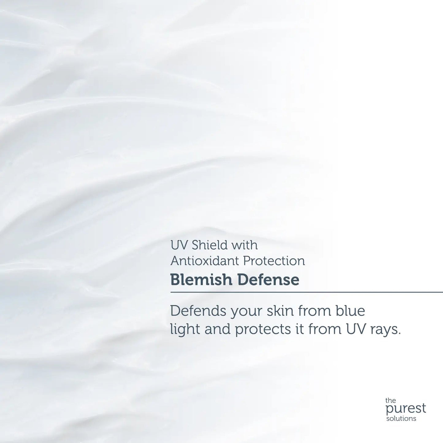 The Purest Solutions Antioxidant Sunscreen for Blemished Skin, 50+ SPF UVA/UVB Blemish Defense Minoustore