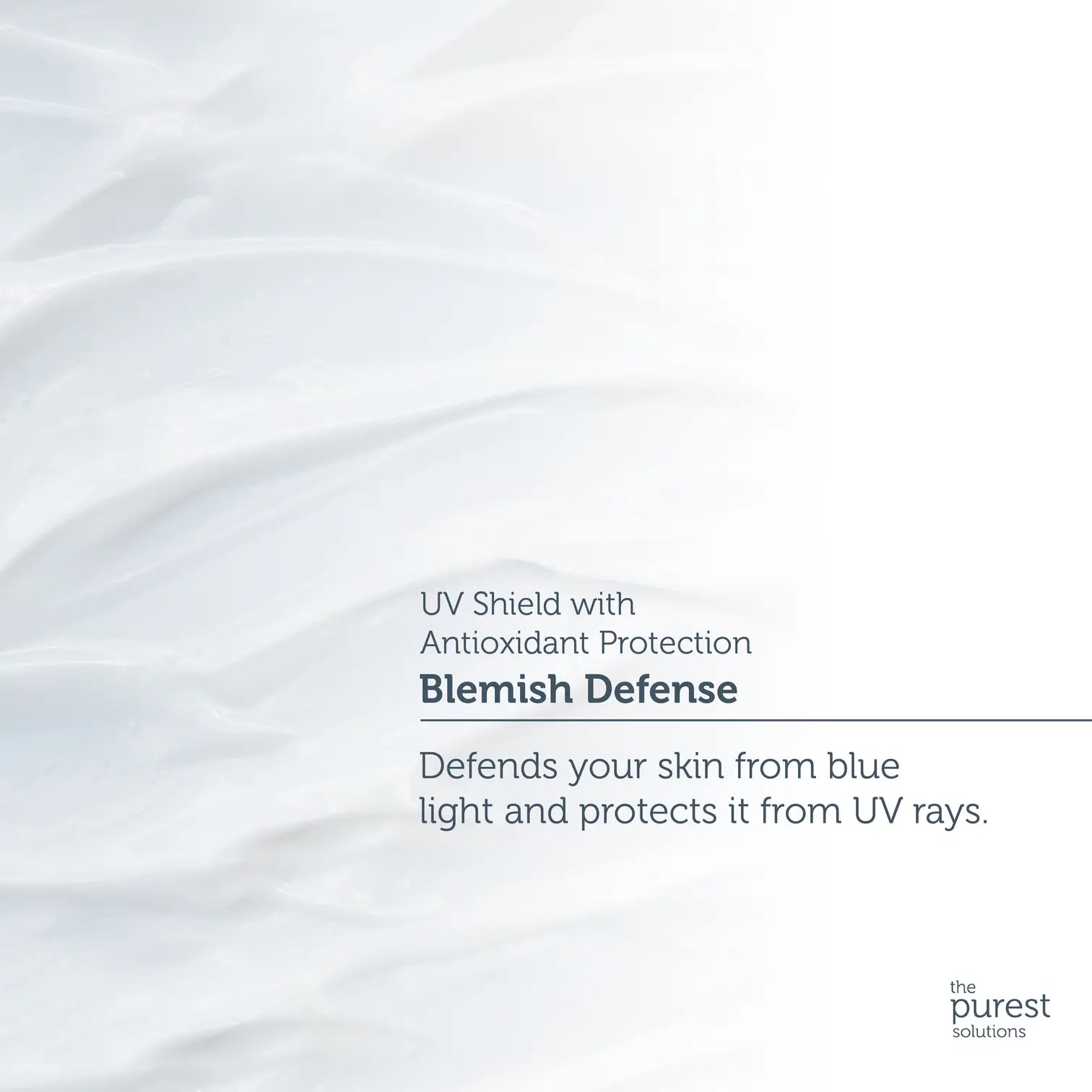 The Purest Solutions Antioxidant Sunscreen for Blemished Skin, 50+ SPF UVA/UVB Blemish Defense Minoustore