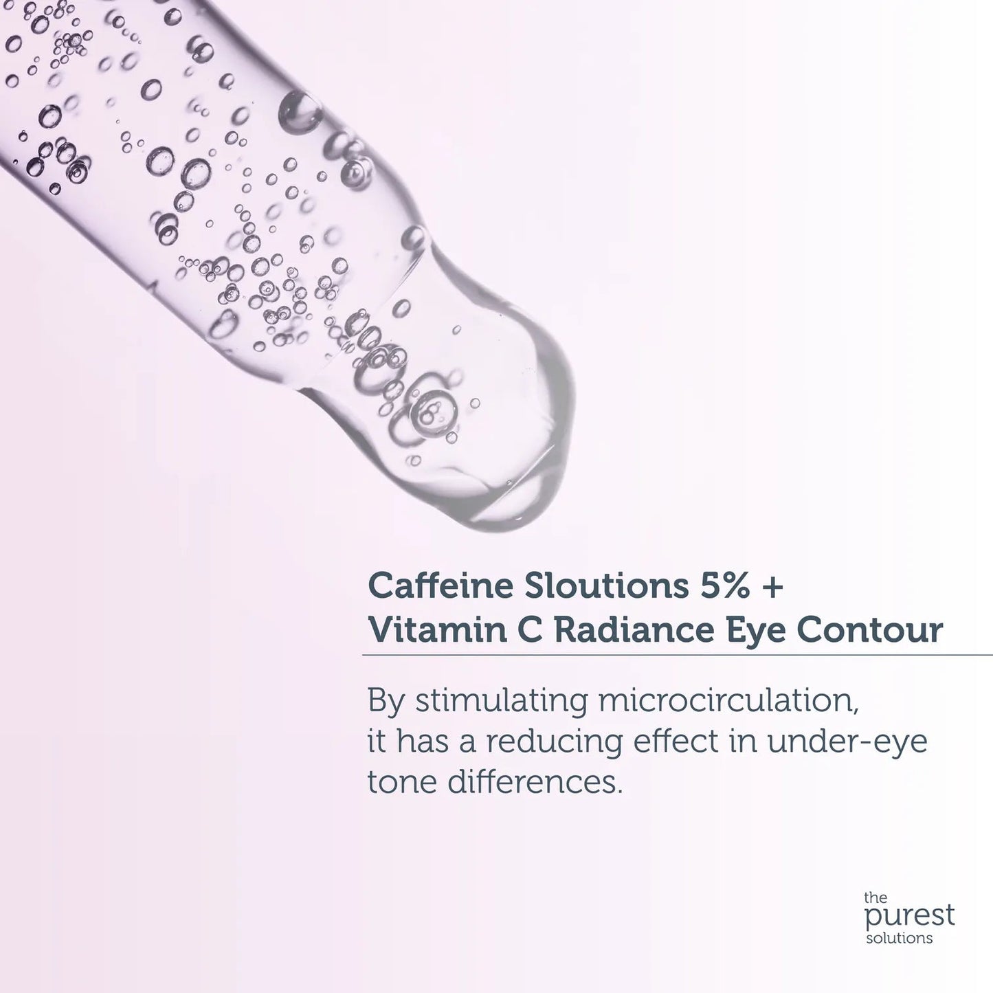The Purest Solutions Caffeine 5% + Vitamin C Radiance Eye Contour Serum Minoustore