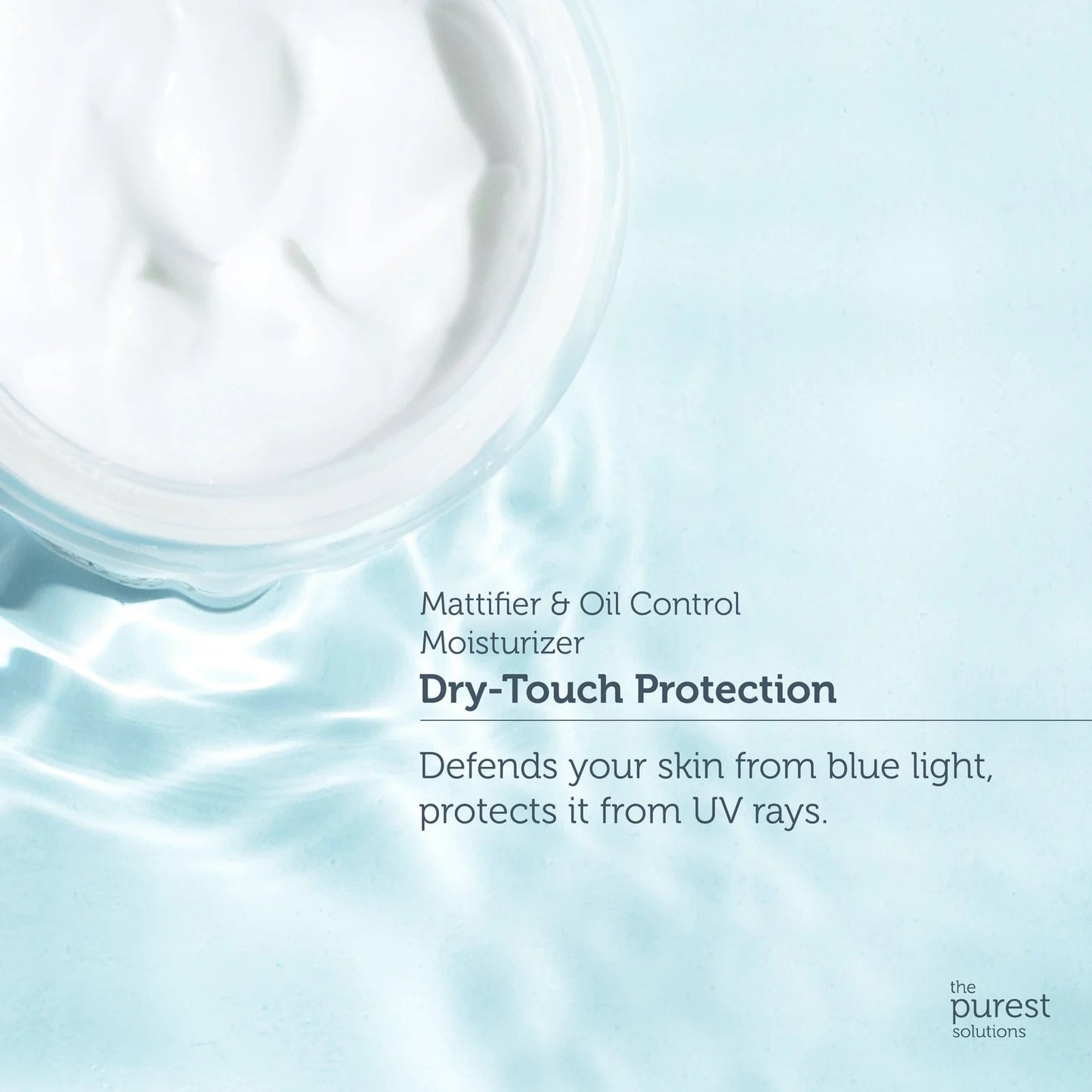 The Purest Solutions Matte Finish Sunscreen for Oily Skin 50+ SPF Dry Touch Protection Minoustore