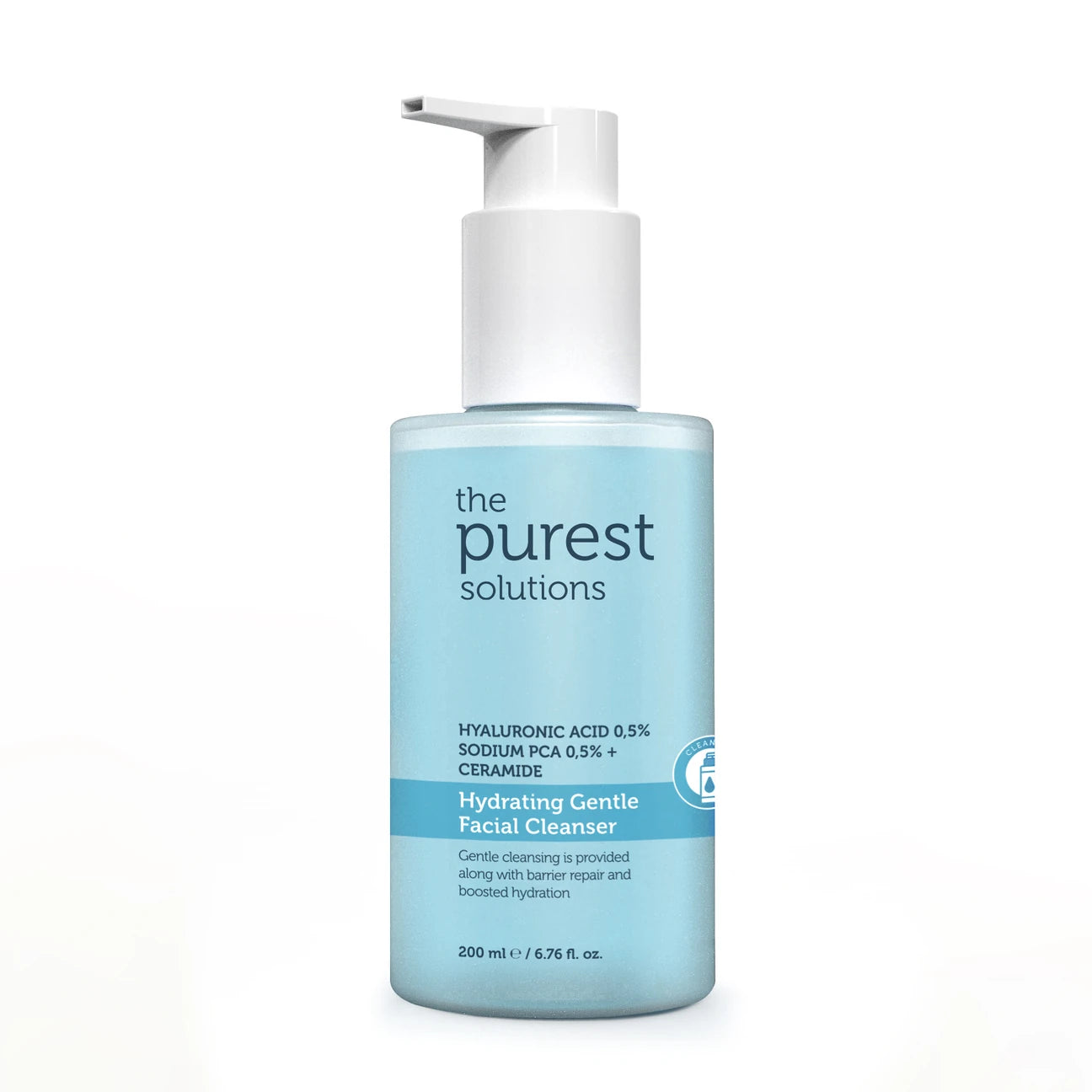 The purest solutions Hydrating Gentle Facial Cleanser %0,5 Hyaluronic Acid %0.5 Sodium PCA Ceramide Minoustore