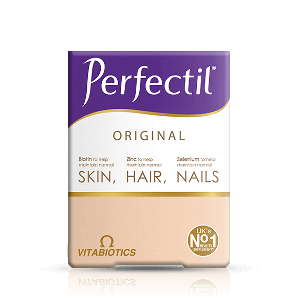 Vitabiotics Perfectil Triple-Active Beauty Multivitamin | Skin, Nail, and Hair Vitamins | Hair Health & Growth, Nail Strength, and Skin Support Formula | Vitamin D, Vitamin E, Collagen, Biotin, and More Minoustore