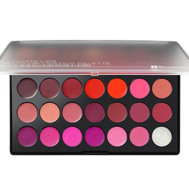 bh cosmetics Ultimate Lips - 28 Color Lipstick Palette Minoustore