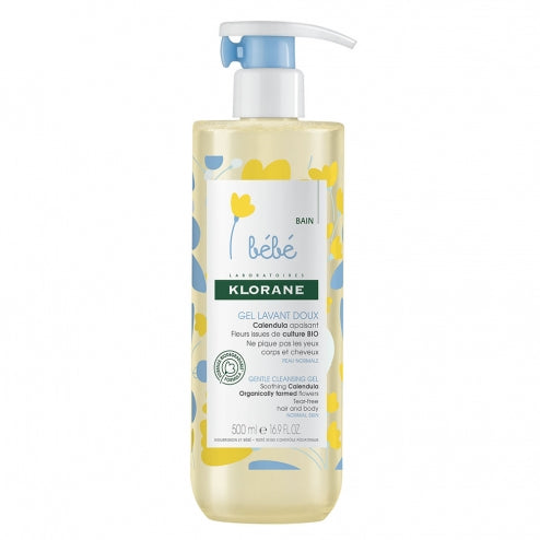 Klorane bébé gel lavant doux 500ml