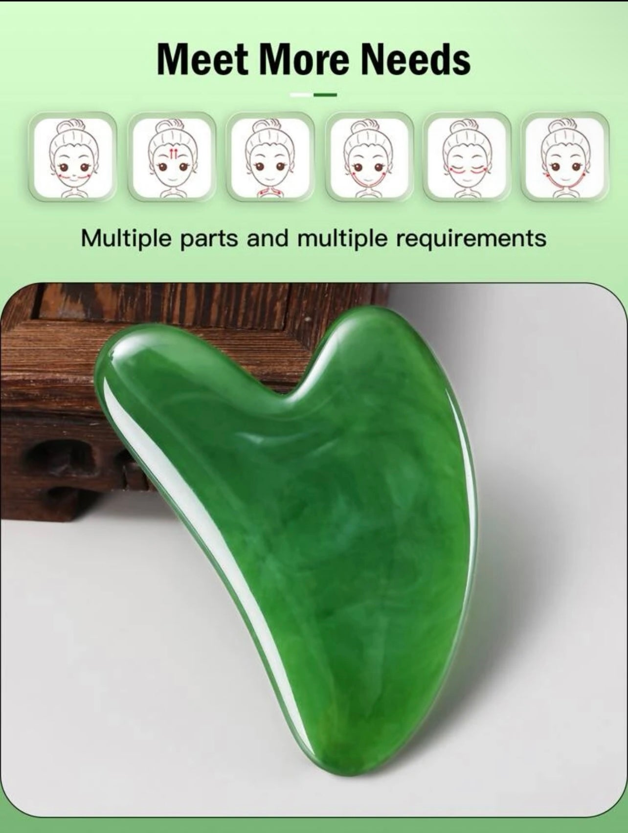 pièce Planche de Gua Sha