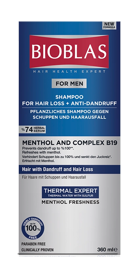 Bioblas Thermal Expert - Anti-Dandruff and Hair Loss Shampoo
