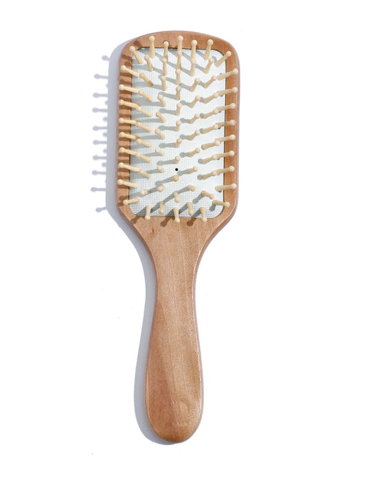 1pc Wooden Cushion Hair Brush Minoustore