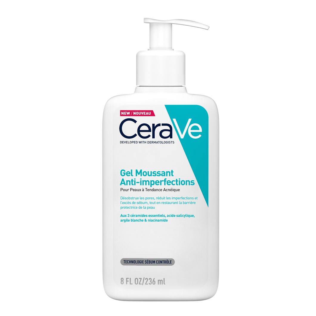 CeraVe Gel Nettoyant Moussant Anti Imperfections