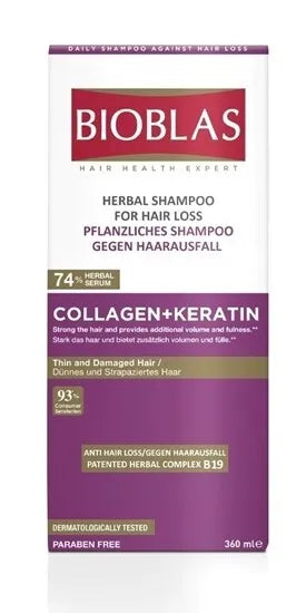 Collagen & Keratin Shampoo for Thin & Damaged Hair