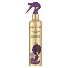 Pantene Gold Series Curl Awakening Spray, for Curly and Coily Hair, Infused with Argan Oil,
