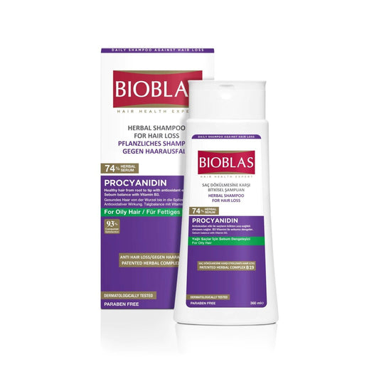 Anti Hair Loss Shampoo Procyanidin Anti Stress Shampoo Bioblas 360ml