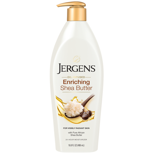 JERGENS®
Oil-Infused Enriching Shea Butter