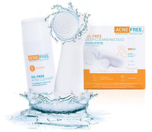 AcneFree Advanced Deep Cleansing Duo (2 pc kit) Minoustore