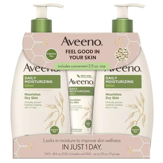 Aveeno Daily Moisturizing Lotion For Dry Skin Minoustore