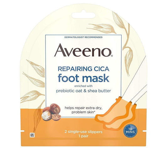 Aveeno Repairing CICA Foot Mask (Pack of 5) Minoustore