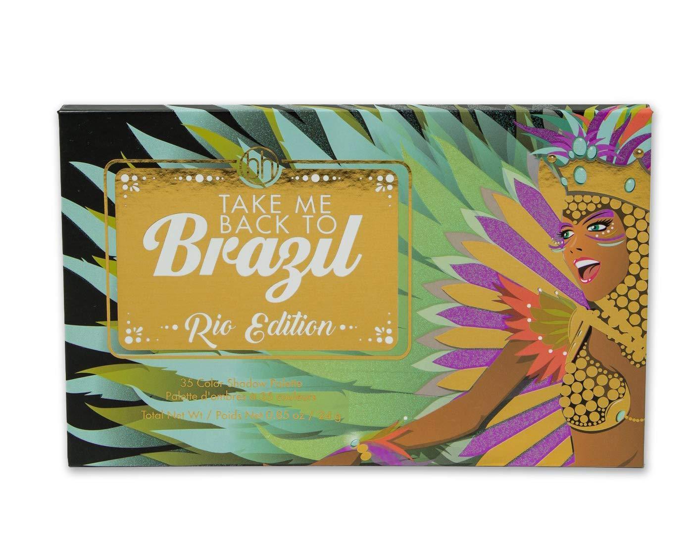 BH Cosmetics Eyeshadow Palette, Take Me Back To Brazil, Rio Edition Minoustore