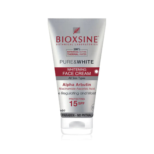 BIOXSINE PURE & WHITE FACE CREAM 50ML Minoustore