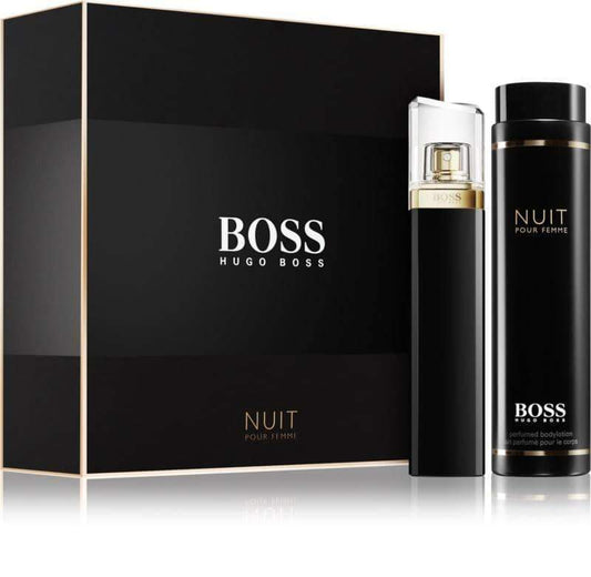 BOSS NUIT SET EDP 75 ML+BODY LOTION 100 ML Minoustore