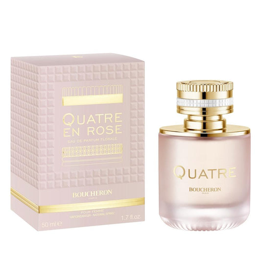 BOUCHERON Quatre en Rose Eau de Parfum Florale 50 ml Minoustore