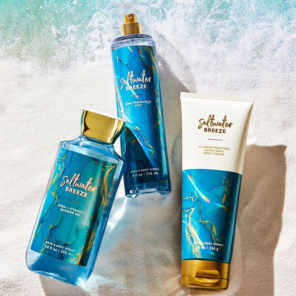 Bath & Body Works Saltwater Breeze Fine Fragrance Mist Minoustore