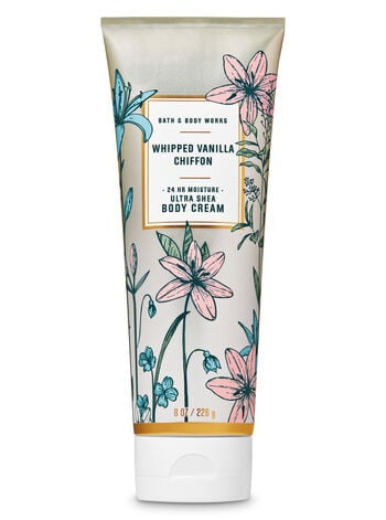 Bath & Body Works Whipped Vanilla Chiffon Ultra Shea Body Cream Minoustore